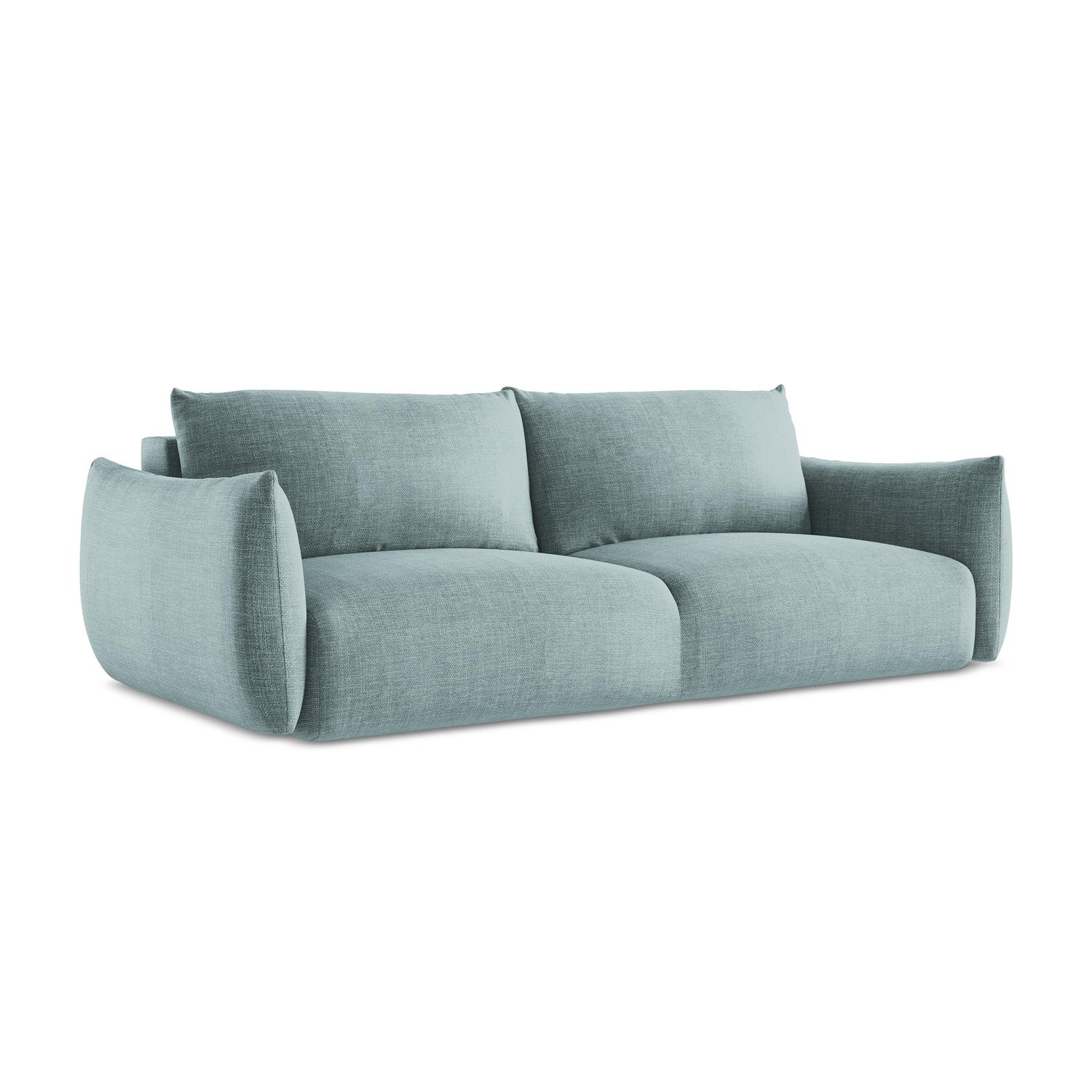 LaMiaSofa 3-zits slaapbank Savona - textuurstof - jeans - 230x105x90