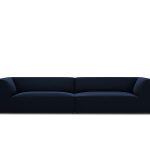Micadoni Bank Ruby 4-zits, flueel, koningsblauw – 93x302x69cm Micadoni Bank Ruby 4-zits, flueel, koningsblauw – 93x302x69cm