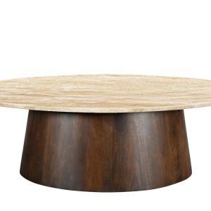 Livingfurn salontafel Valentino Oval – 120cm – mangohout Livingfurn salontafel Valentino Oval – 120cm – mangohout