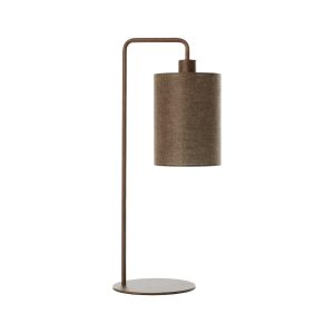 Light & Living tafellamp Donio – bruin – 26x20x59.5cm Light & Living tafellamp Donio – bruin – 26x20x59.5cm