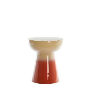 Light & Living bijzettafel Rovini – wit – Ø35cm