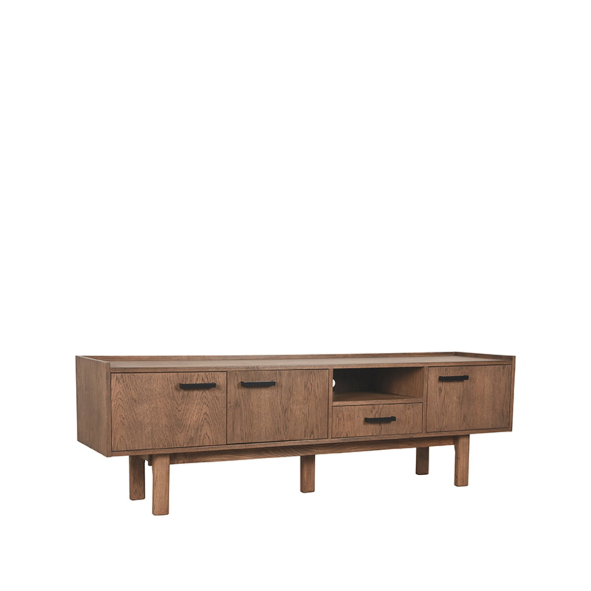 LABEL51 Tv-meubel Cali - Bruin Eikenhout - 190x45x60cm