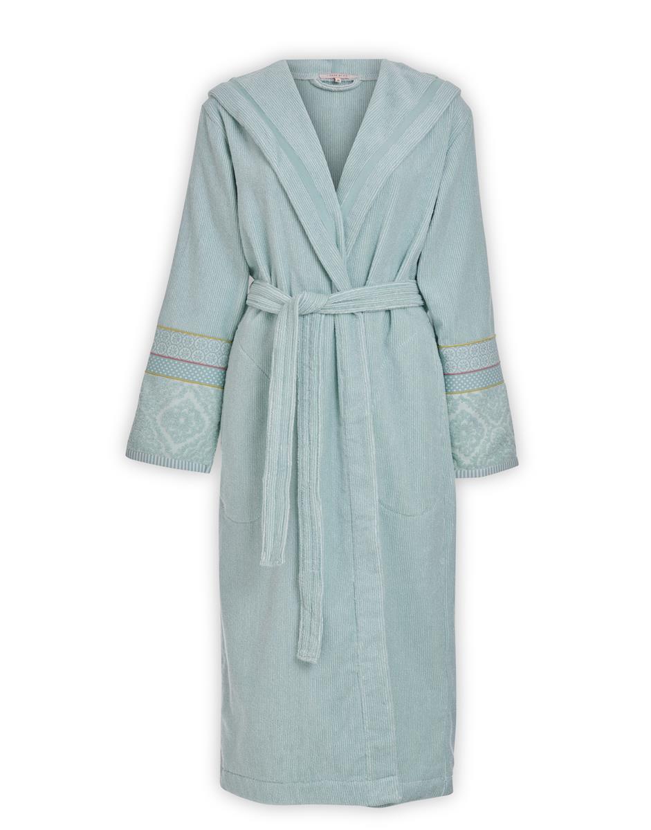 Pip Studio badjas Soft Zellige - XXL - blauw