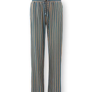 Pip Studio – Belin Pyjama Broek Dames – Kente Stripe – Blauw – XL Pip Studio – Belin Pyjama Broek Dames – Kente Stripe – Blauw – XL