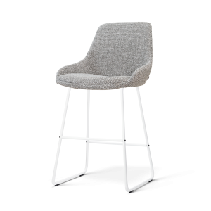 Nolon Nino-Isa barkruk grijs blend – wit onderstel – 65 cm Nolon Nino-Isa barkruk grijs blend – wit onderstel – 65 cm