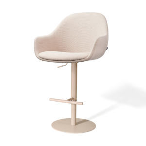 Nolon Niva-Mae tulp barkruk beige verstelbaar – beige poten Nolon Niva-Mae tulp barkruk beige verstelbaar – beige poten