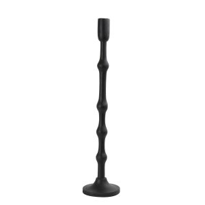 Light & Living kandelaar Takino – zwart – Ø13cm Light & Living kandelaar Takino – zwart – Ø13cm