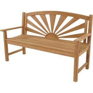 Lesli Living loveseat Sunburst – zwart – 156x64x96cm Lesli Living loveseat Sunburst – zwart – 156x64x96cm