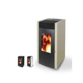 Atmosfera pelletkachel 10 kW beige