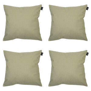 Madison sierkussen Madison Home – groen – 45x45x10cm – set van 4 Madison sierkussen Madison Home – groen – 45x45x10cm – set van 4