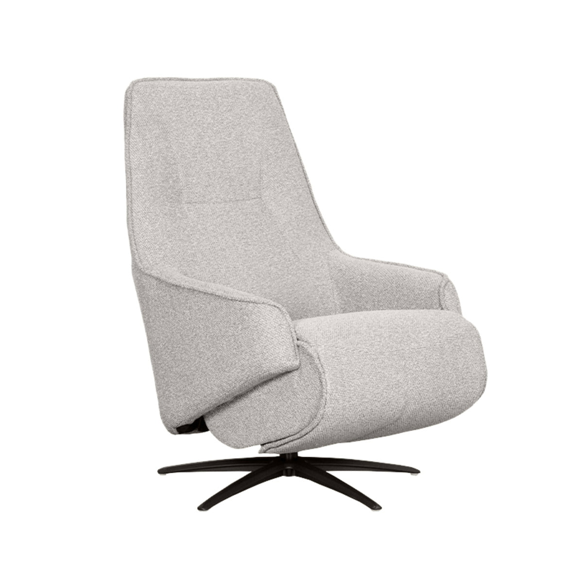 LABEL51 Fauteuil Odense Elektrisch - Naturel Bouclé - Draaibaar