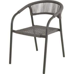 Lesli Living bistrostoel Nagano – grijs – 56x63x78cm Lesli Living bistrostoel Nagano – grijs – 56x63x78cm