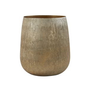 Light & Living bloempot Genoli – goud – Ø39cm