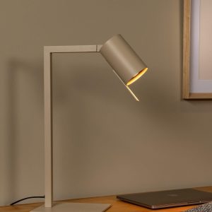 Lucide bureaulamp LESLEY – 1xGU10 – Taupe Lucide bureaulamp LESLEY – 1xGU10 – Taupe