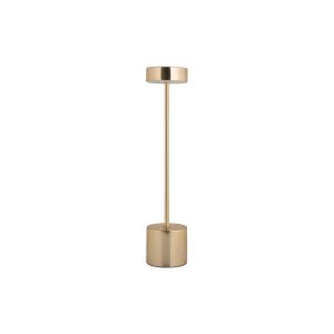 Leitmotiv tafellamp Ganar LED – goud – Ø8cm Leitmotiv tafellamp Ganar LED – goud – Ø8cm