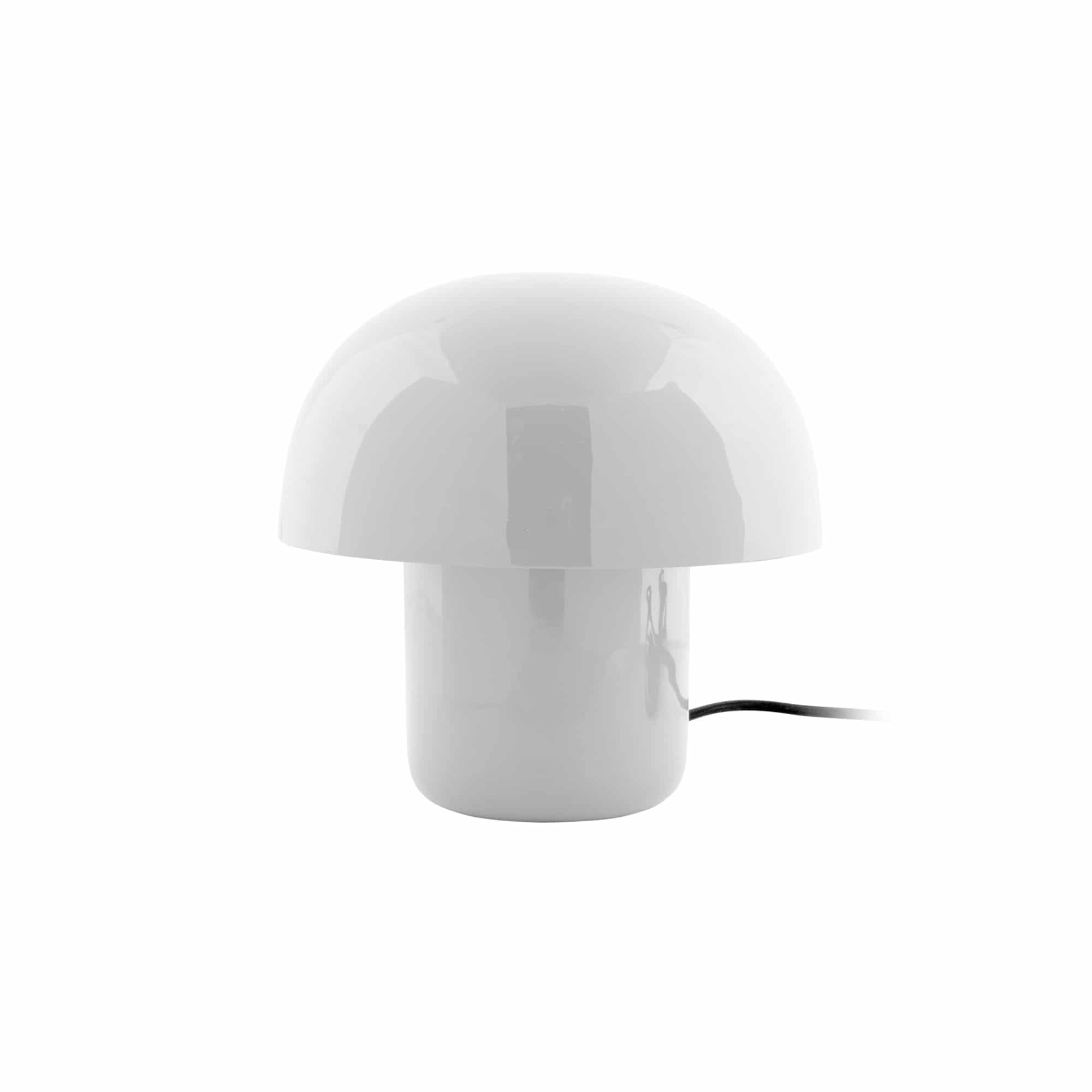 Leitmotiv tafellamp Fat Mushroom Mini - wit - 20x20x20cm - Paddenstoel