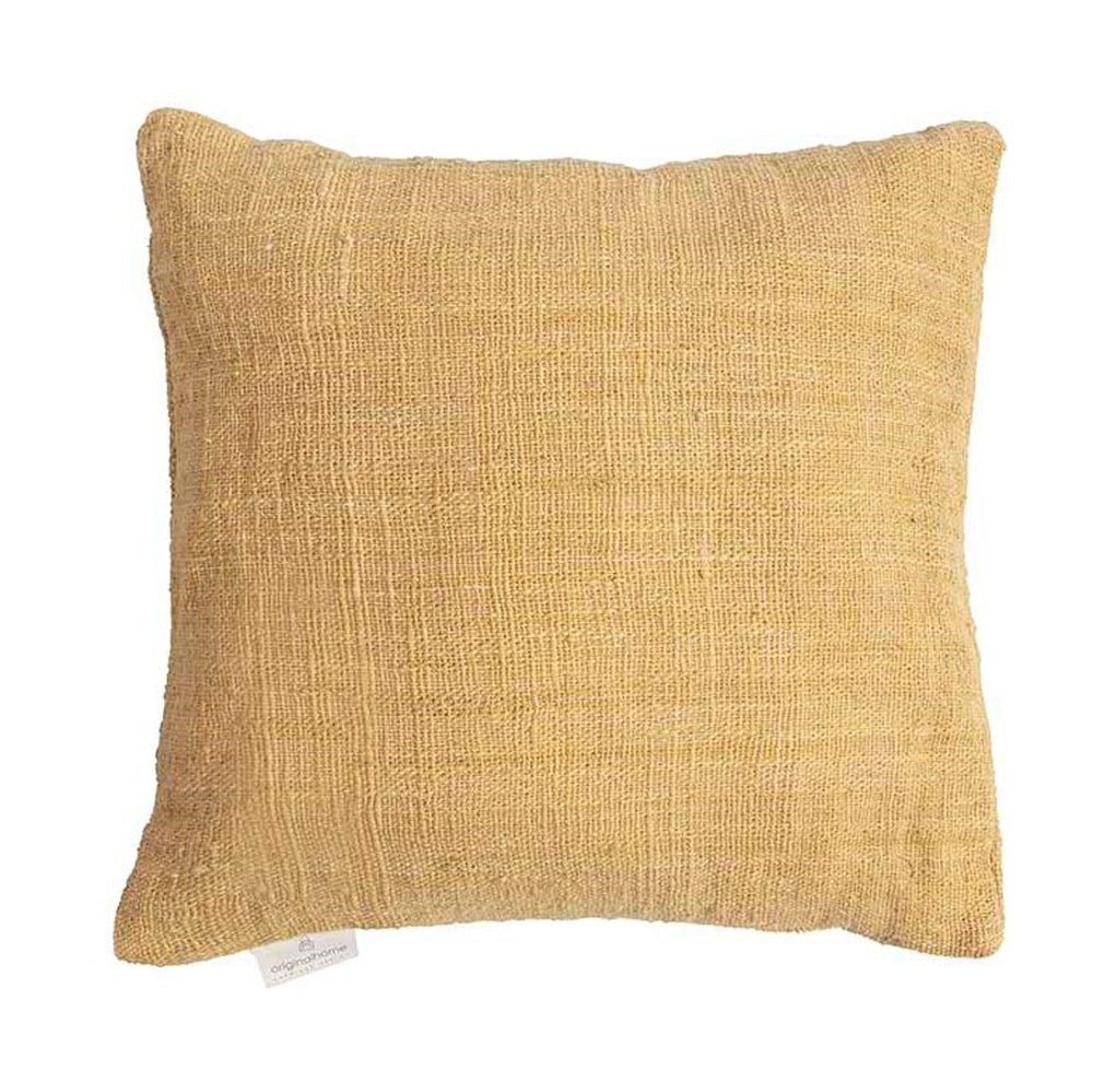 Originalhome sierkussen geel - 60x60 cm