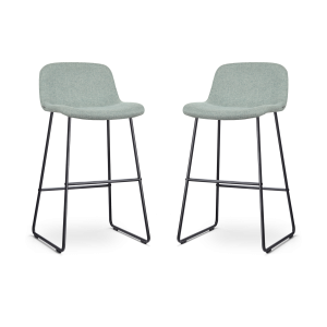 Nolon Nino-Mats Barkrukken Set van 2 – Zacht groen – Zwart – 75 cm Nolon Nino-Mats Barkrukken Set van 2 – Zacht groen – Zwart – 75 cm