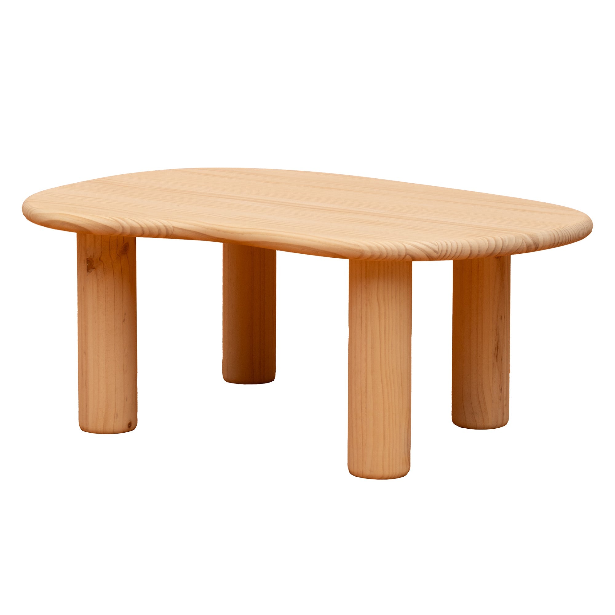 Naan Furniture Salontafel Calella - Natuurlijk gelakt massief grenen -