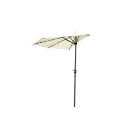 Balkonparasol Bonaire Wit 265×140 cm