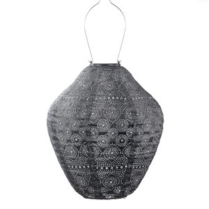 Lumiz solar lampion – spectare jar – 30 cm – donkergrijs Lumiz solar lampion – spectare jar – 30 cm – donkergrijs