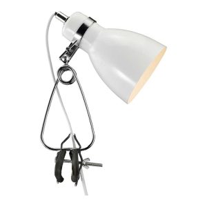 Nordlux Cyclone Klemspot – E14 – Wit Nordlux Cyclone Klemspot – E14 – Wit