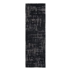 Ecorugs vloerkleed Black Water – zwart – 80x250cm Ecorugs vloerkleed Black Water – zwart – 80x250cm