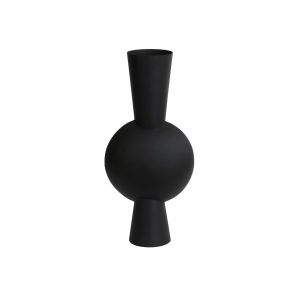 Light & Living vaas Kavandu – zwart – 15×12.5x53cm Light & Living vaas Kavandu – zwart – 15×12.5x53cm