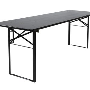 MaximaVida inklapbare biertafel Berlijn 200 x 70 cm zwart – FSC hout MaximaVida inklapbare biertafel Berlijn 200 x 70 cm zwart – FSC hout