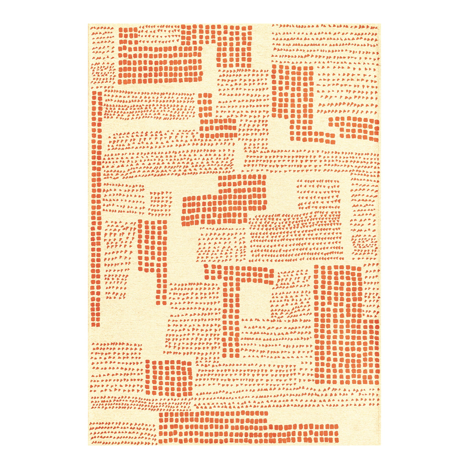 Ecorugs vloerkleed Grenadine - rood - 170x240cm