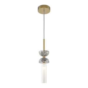 Maytoni – Hanglamp Kyoto – Goud en grijs – Ø10 Maytoni – Hanglamp Kyoto – Goud en grijs – Ø10