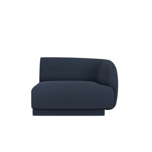 Micadoni rechter module Miley boucle donkerblauw – 90x90x70cm