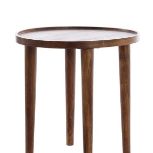 Light & Living bijzettafel QIANO – Ø45x45cm – bruin Light & Living bijzettafel QIANO – Ø45x45cm – bruin
