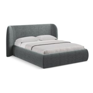 LaMiaSofa Bed met opbergruimte Trieste – chenille stof – grafiet – 230 LaMiaSofa Bed met opbergruimte Trieste – chenille stof – grafiet – 230