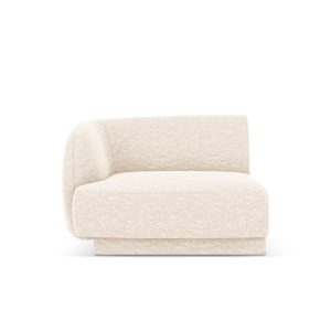 Micadoni linker module Miley chenille lichtbeige – 90x90x70cm