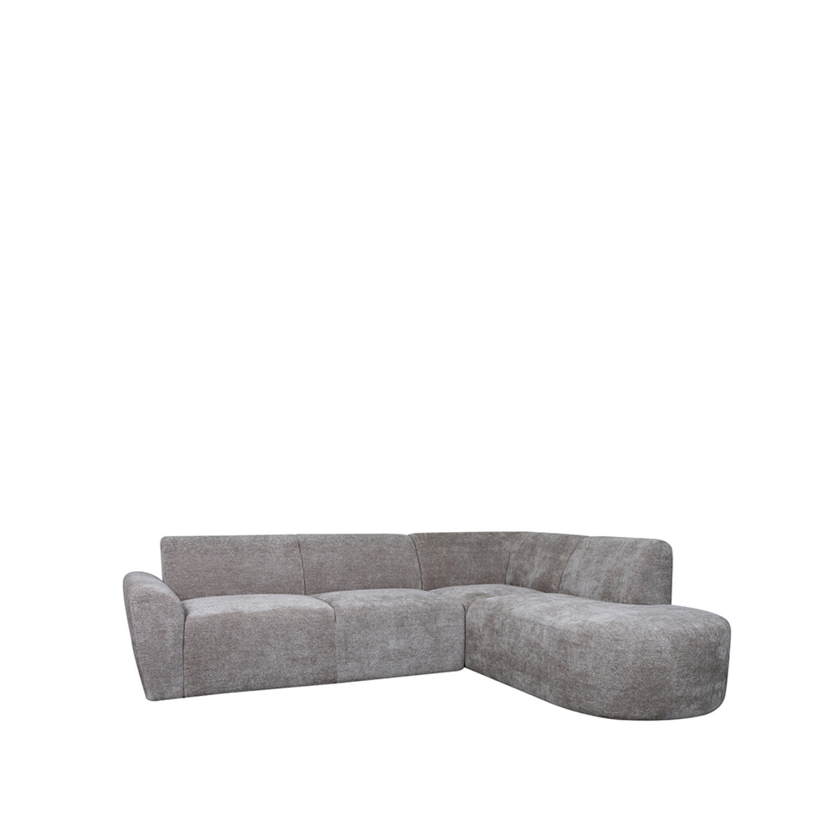 LABEL51 Hoekbank Espen Rechts - Grijs Stof - 267x223x79cm