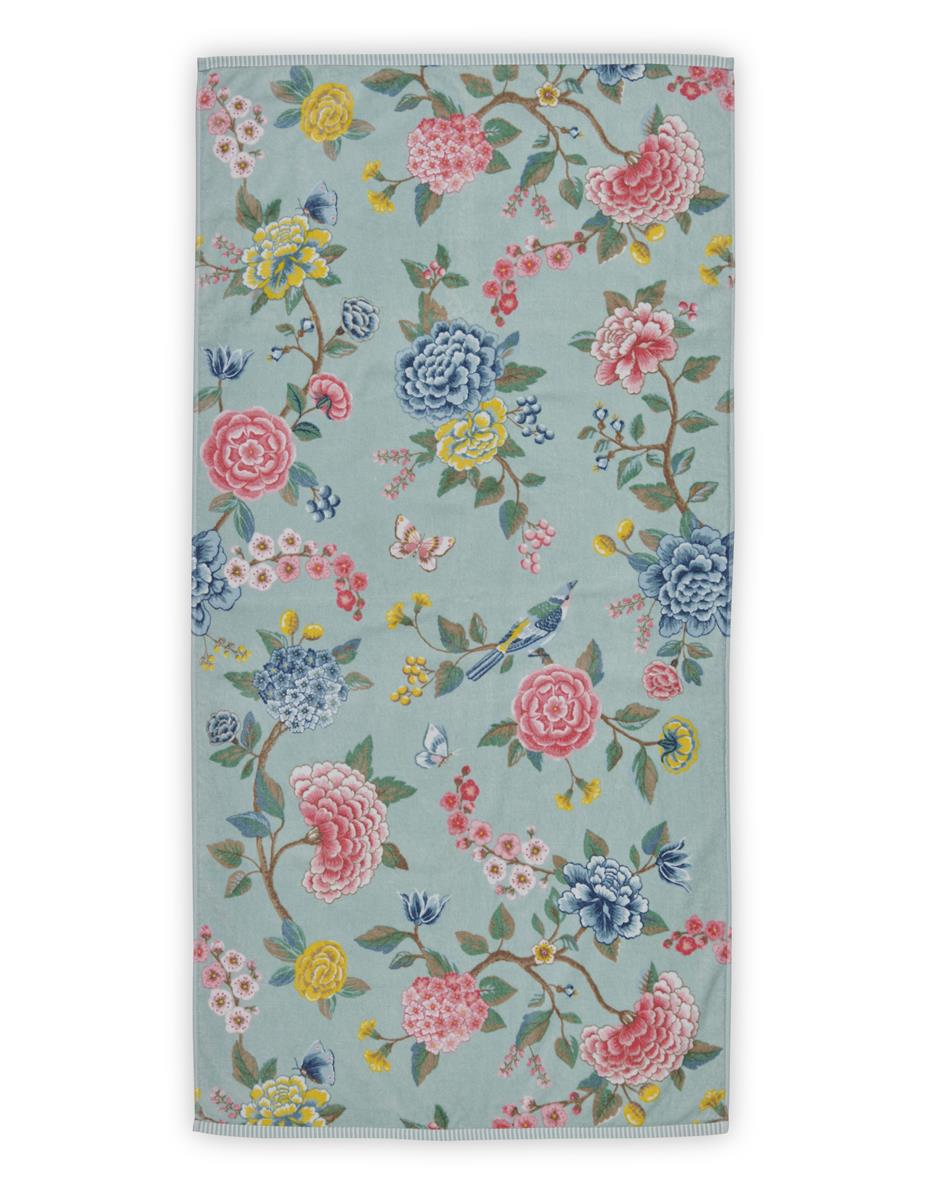 Pip Studio badlaken Good Evening - 70x140 cm - blauw
