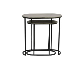 Light & Living bijzettafel BOCOV – brons – 53x26x53cm Light & Living bijzettafel BOCOV – brons – 53x26x53cm