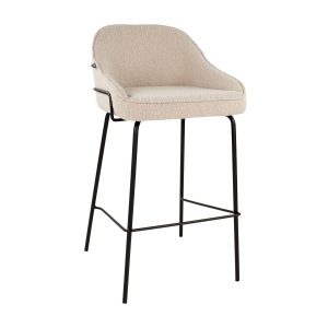 Kick barkruk Sepp – Bouclé – Beige Kick barkruk Sepp – Bouclé – Beige