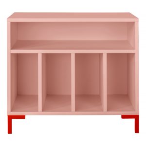 Kinderrek in roze MDF Kinderrek in roze MDF