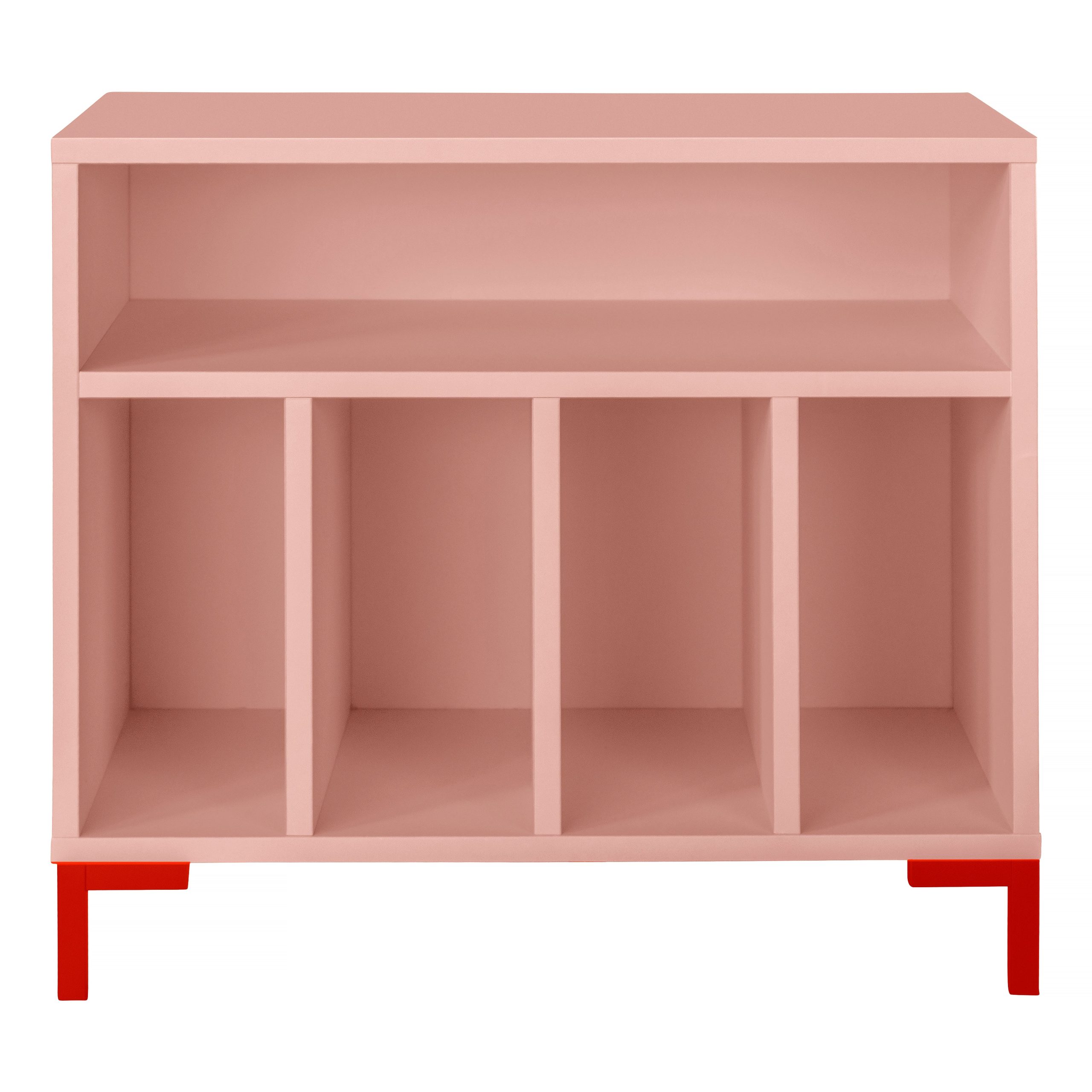 Kinderrek in roze MDF