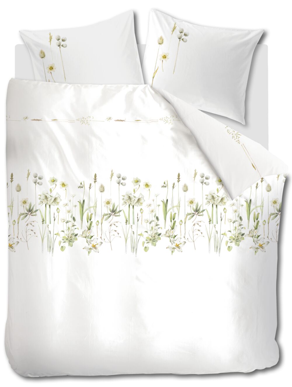 Marjolein Bastin Dekbedovertrek Amaryllis - 240 x 200/220 cm - Wit