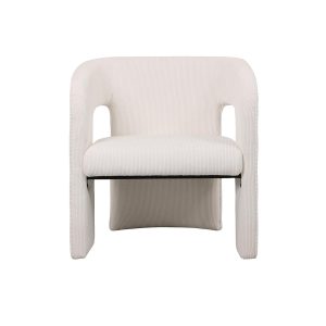 Leitmotiv stoel Vigor – wit – 66x69x73cm Leitmotiv stoel Vigor – wit – 66x69x73cm