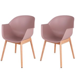 MaximaVida eetkamerstoel Cuyp XXL oudroze eiken poten- 2 stuks MaximaVida eetkamerstoel Cuyp XXL oudroze eiken poten- 2 stuks