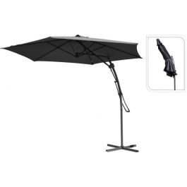 Zweefparasol Belize Antraciet Ø380 cm