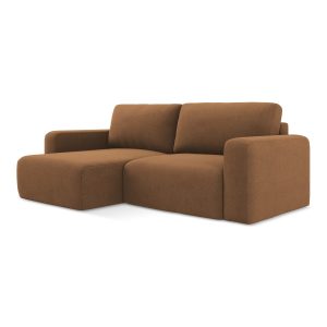LaMiaSofa hoekbank links Ostia – textuurstof – terracotta – 244x149x79 LaMiaSofa hoekbank links Ostia – textuurstof – terracotta – 244x149x79