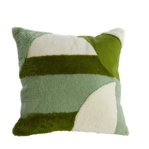 Light & Living kussen TOFNA – 45x45x10cm – groen Light & Living kussen TOFNA – 45x45x10cm – groen