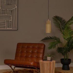 Lucide hanglamp NINJA – 1xE27 – Geel Lucide hanglamp NINJA – 1xE27 – Geel