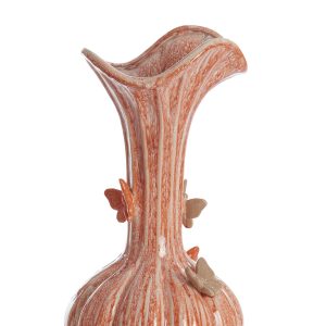 Light & Living vaas BUTTERFLY – Ø23x44cm – oranje Light & Living vaas BUTTERFLY – Ø23x44cm – oranje
