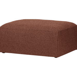 noo.ma Yaro Ottoman – Brick Red Bouclé, voetenbank en extra zitplek noo.ma Yaro Ottoman – Brick Red Bouclé, voetenbank en extra zitplek